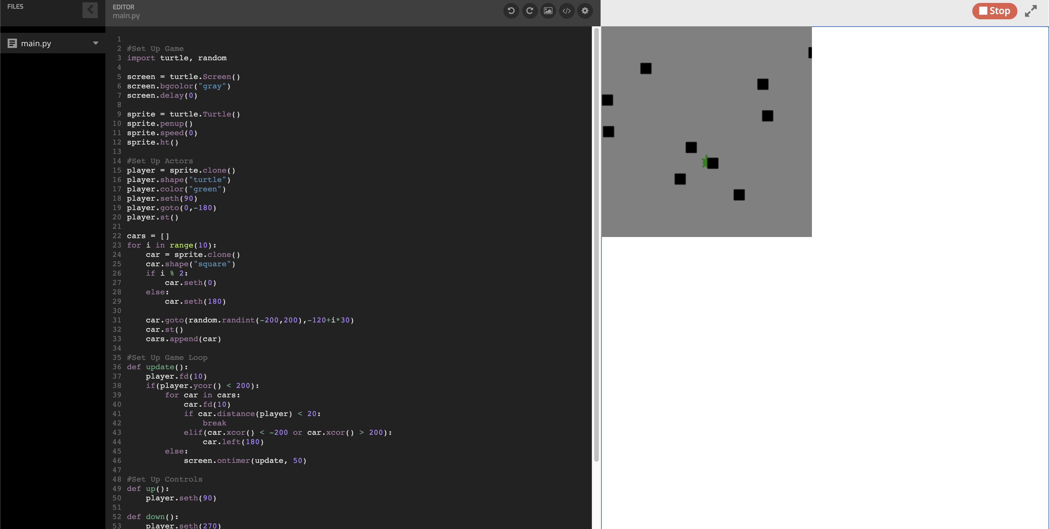Build your own 'Frooga' game.