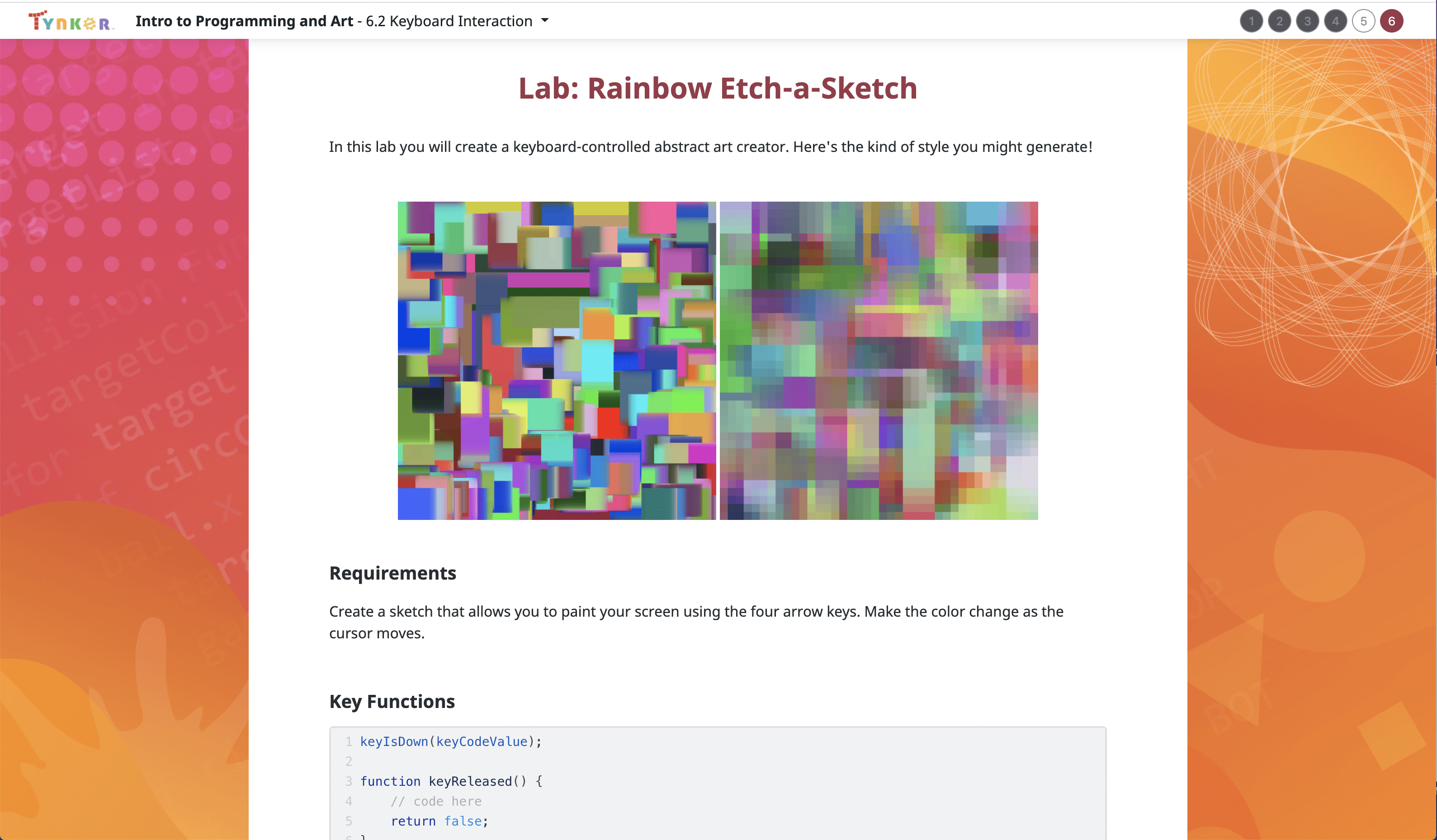 Intro to Programming and Art
